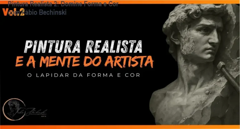 Artista pintando escultura realista em detalhes de forma e cor