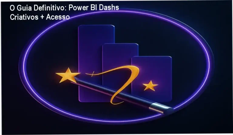 Power BI Dashs Criativos: Visualizações de dados profissionais com dashboards interativos.