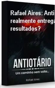 Capa digital do combo Antiotário de Rafael Aires, foco em desenvolvimento masculino
