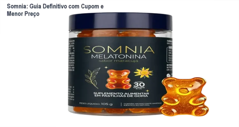 Somnia suplemento de melatonina confiável e eficaz