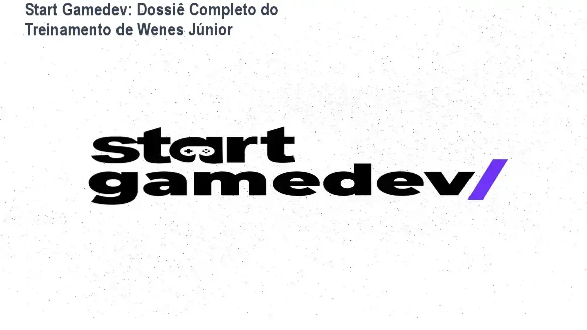 Interface de desenvolvimento de um jogo 2D estilo RPG top-down sendo criada no curso Start Gamedev