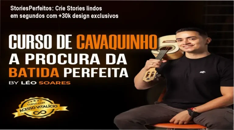 Captura de tela do StoriesPerfeitos mostrando exemplos de design profissional e feminino para stories do Instagram