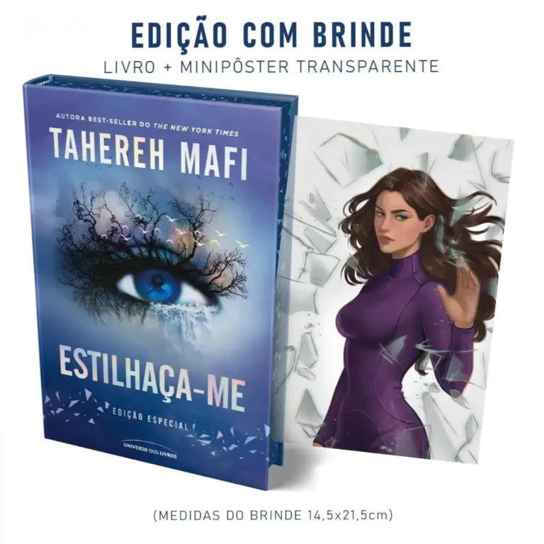 Capa de edição de luxo de Estilhaça-me com brinde exclusivo