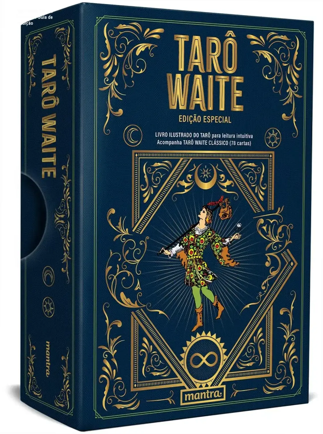 Tarô Waite Edição Especial em formato digital, 78 cartas ilustradas por Pamela Colman Smith com guia de leitura intuitiva