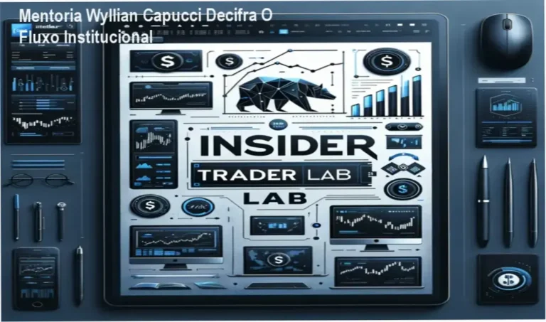 Mentor Wyllian Capucci ensinando estratégias de trading usando análise macroeconômica para traders intermediários