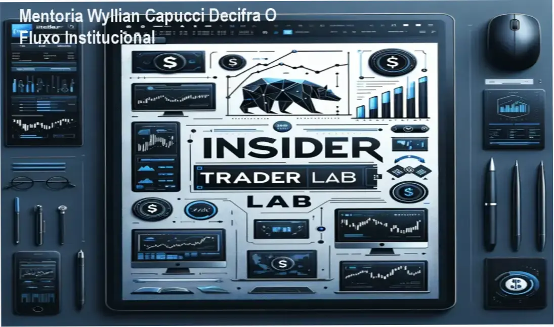 Mentor Wyllian Capucci ensinando estratégias de trading usando análise macroeconômica para traders intermediários
