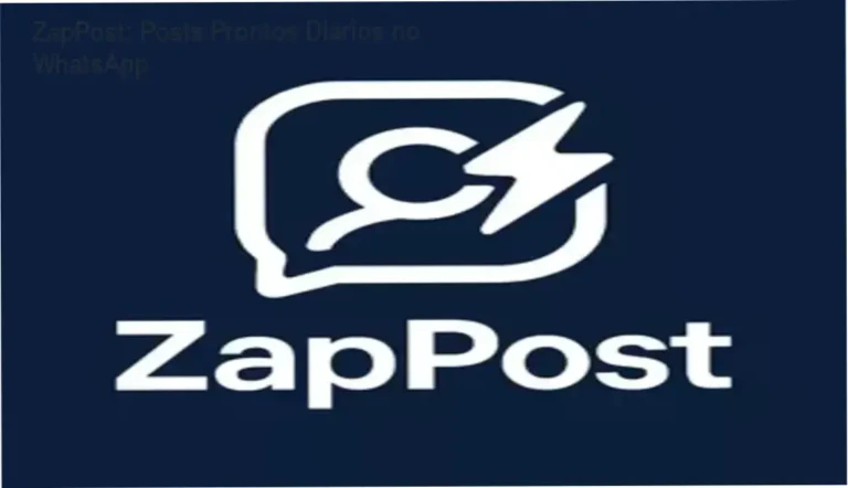 Tela do celular recebendo conteúdo pronto do ZapPost no WhatsApp com imagem, legenda e roteiro de Reels