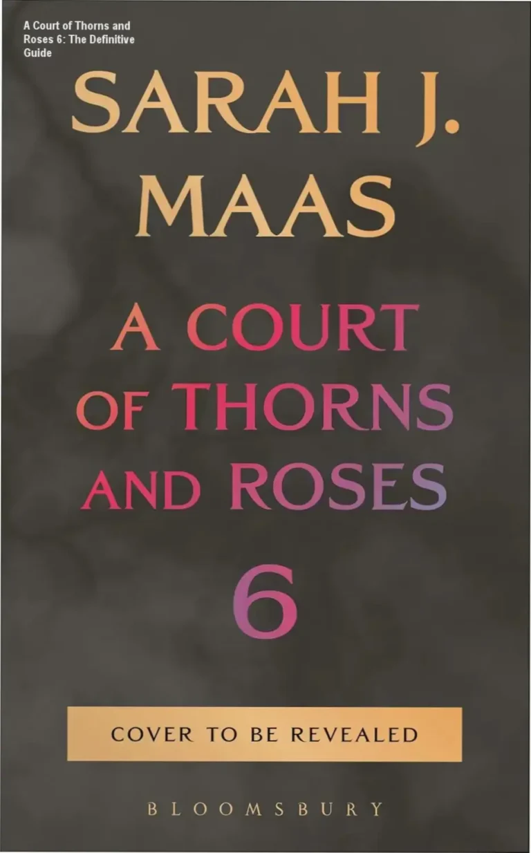Hardcover edition of A Court of Thorns and Roses 6 by Sarah J. Maas