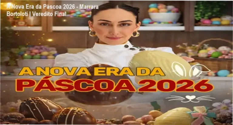 Interface do ebook A Nova Era da Páscoa 2026 de Marrara Bortoloti para lucrar com confeitaria