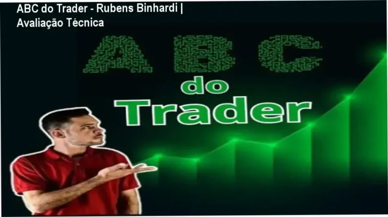 Interface do treinamento ABC do Trader de Rubens Binhardi focada em leitura de fluxo