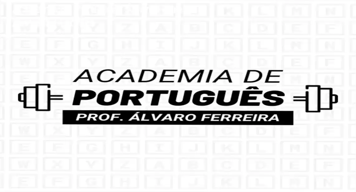 Interface de estudo do curso Academia do Português de Álvaro Ferreira focada em resolução de questões para concursos
