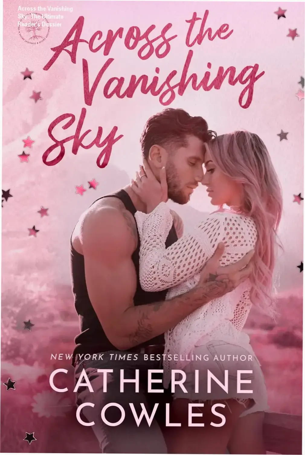 Digital cover of Across the Vanishing Sky by Catherine Cowles showing the Starlight Grove aesthetic