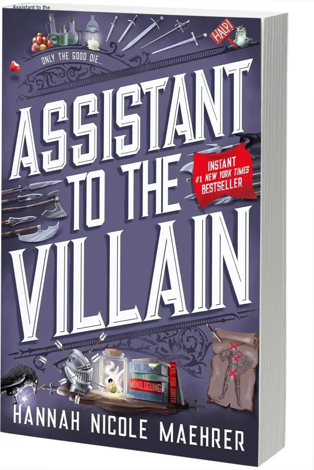 Book cover of Assistant to the Villain by Hannah Nicole Maehrer