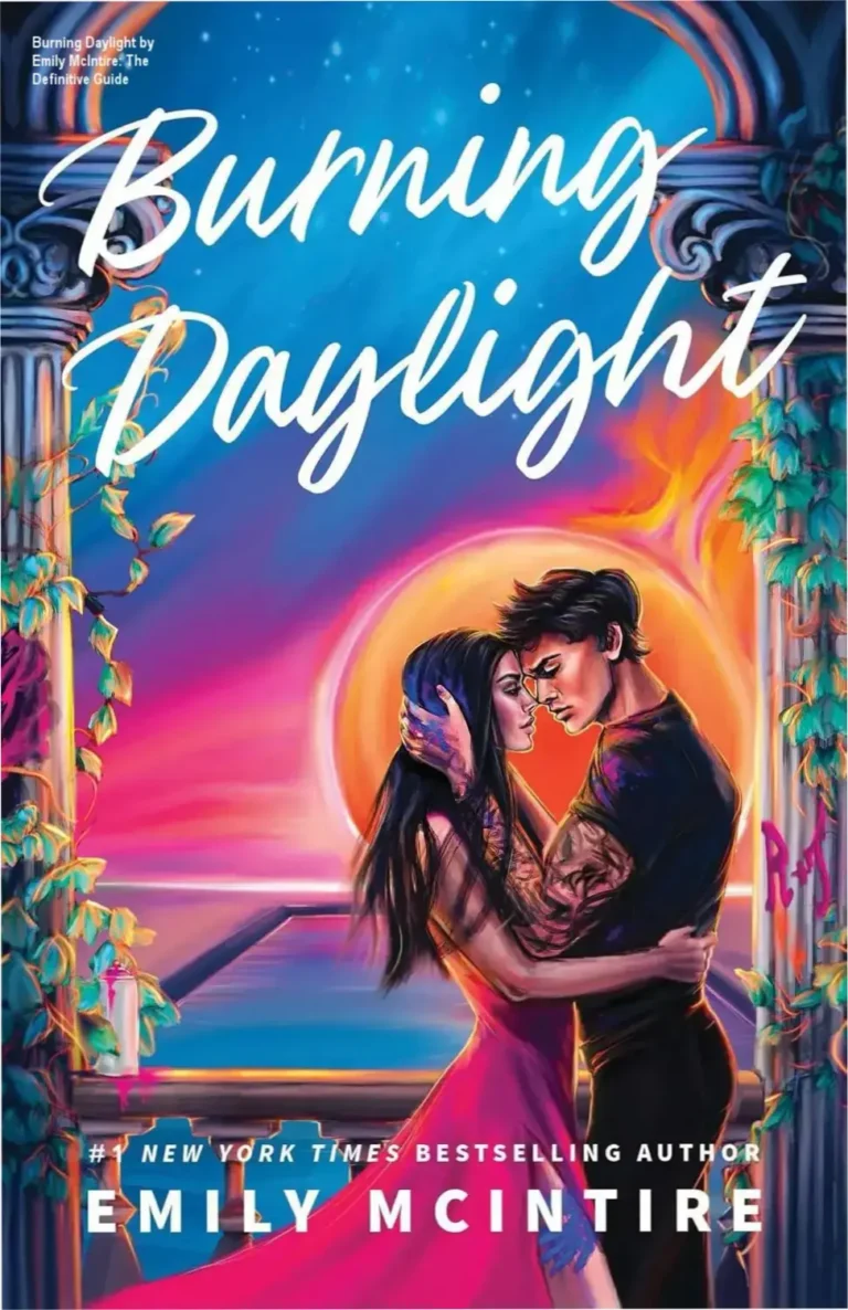 Burning Daylight ebook cover showcasing the dark contemporary romance theme
