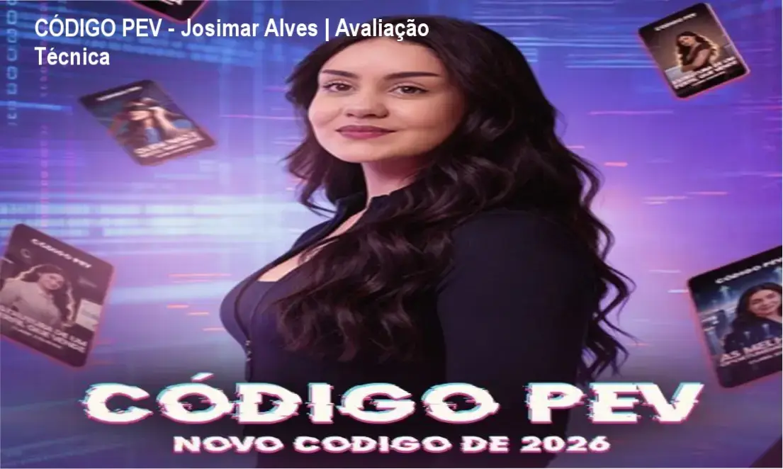 Representação visual do método CÓDIGO PEV com foco em planejamento de conteúdo para Instagram