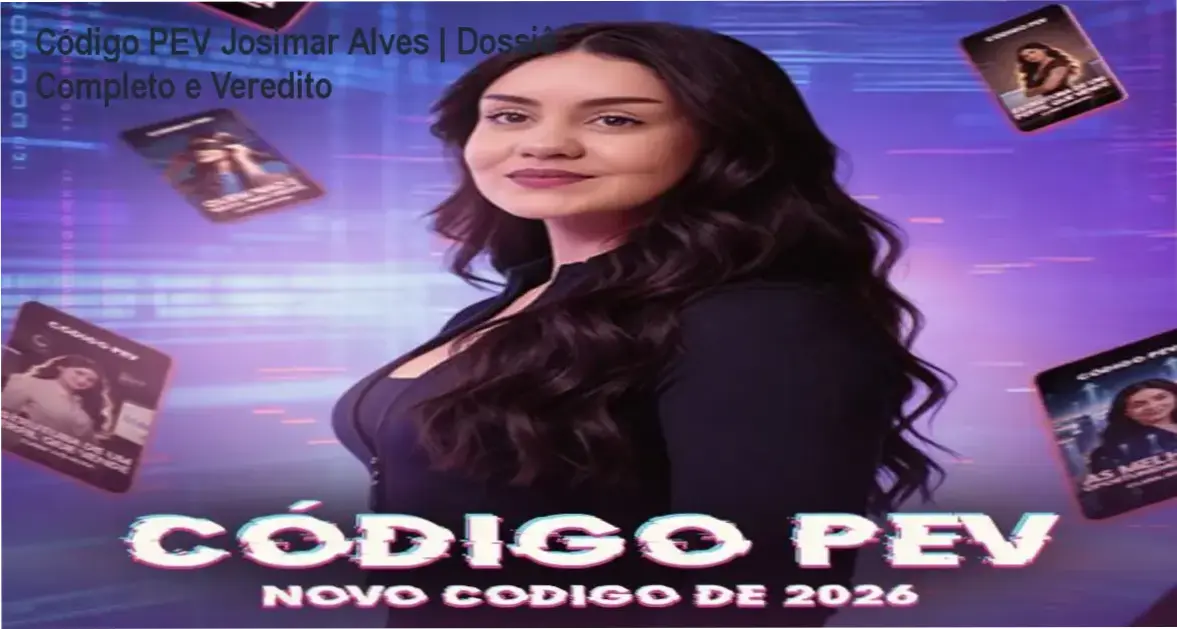 Representação visual do método Código PEV de Josimar Alves para planejamento de conteúdo estratégico no Instagram