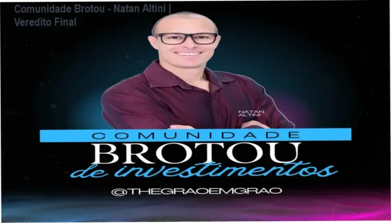 Interface do treinamento Comunidade Brotou de Natan Altini focado em investimentos previdenciários