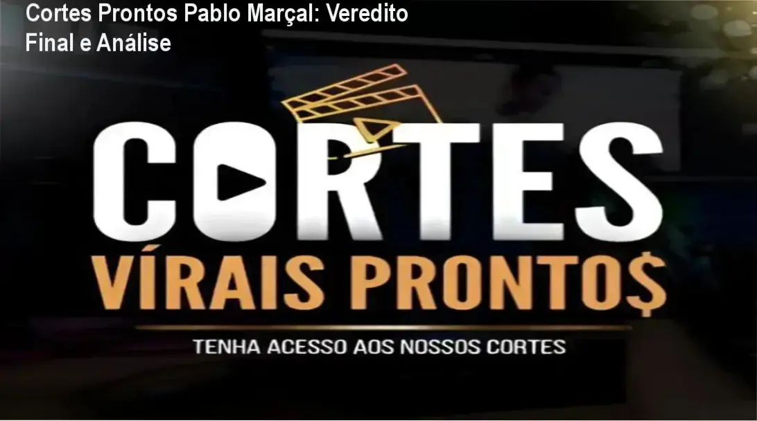 Visualização do pacote de cortes prontos do Pablo Marçal para redes sociais