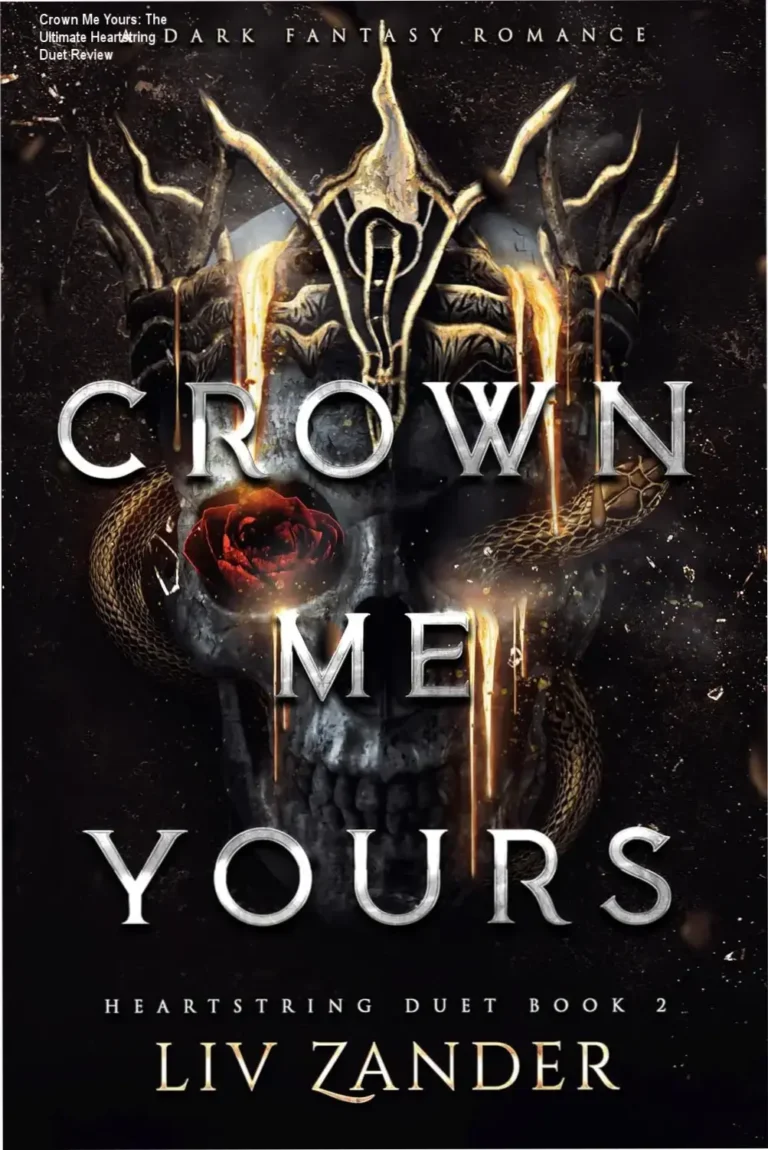 Cover art of the Kindle edition of Crown Me Yours by Liv Zander representing the dark fantasy romance theme