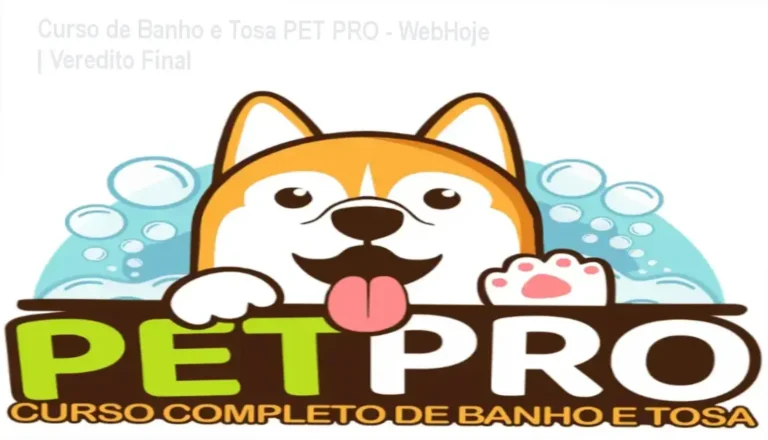 Visão geral do Curso de Banho e Tosa PET PRO para iniciantes