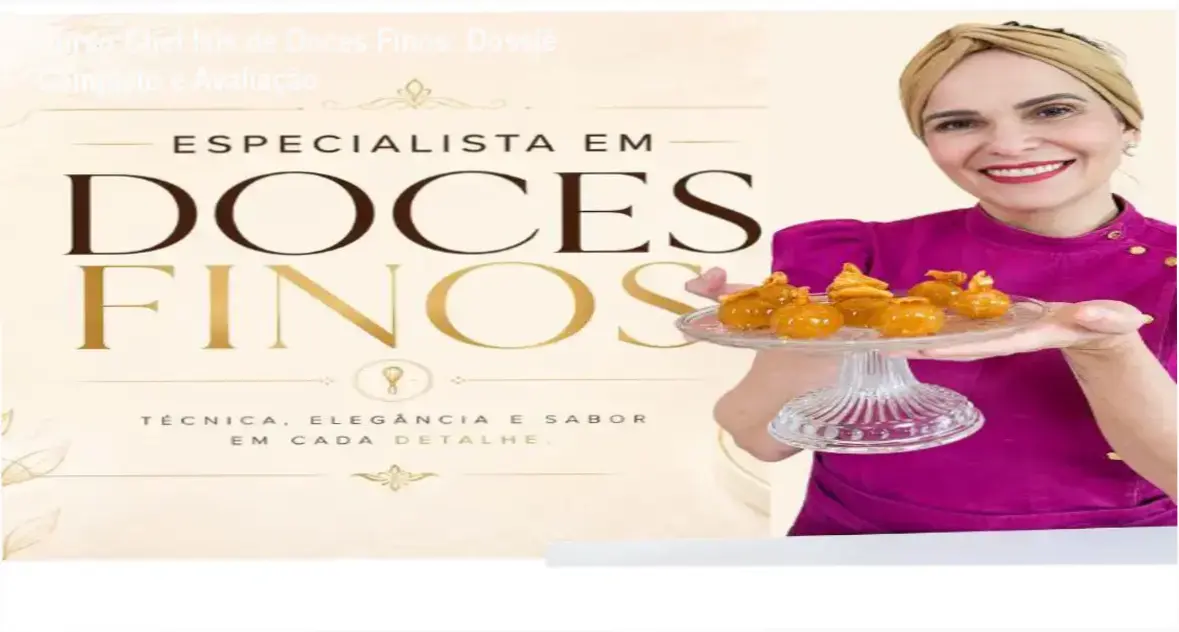Conjunto de doces finos de alta confeitaria para eventos premium