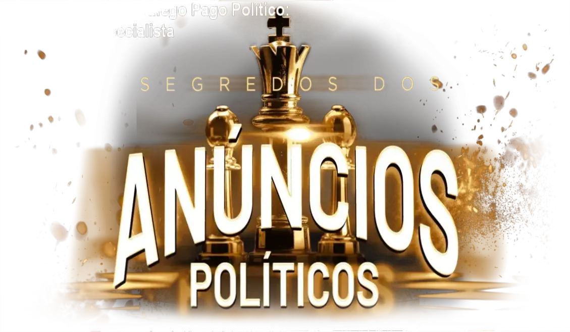 Representação visual de estratégias de tráfego pago aplicadas ao marketing político e campanhas eleitorais