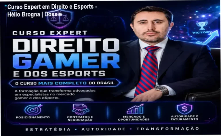 Representação visual do Curso Expert em Direito e Esports focado em advogados e gamers