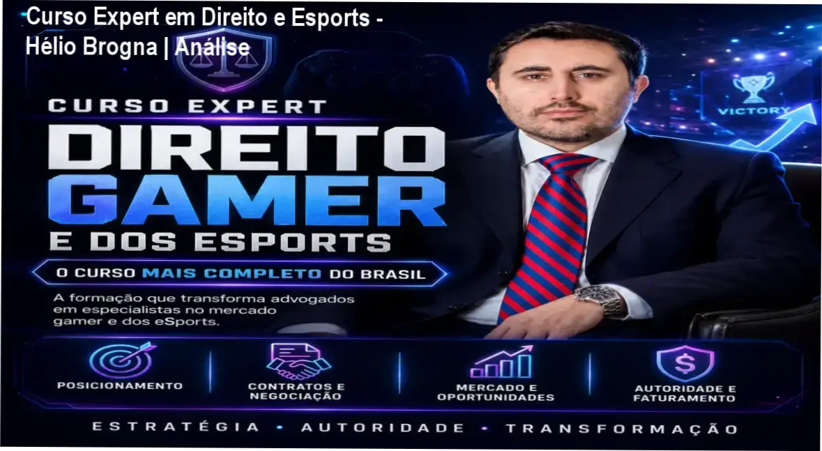 Representação profissional de estudos jurídicos voltados ao mercado de esportes eletrônicos e games