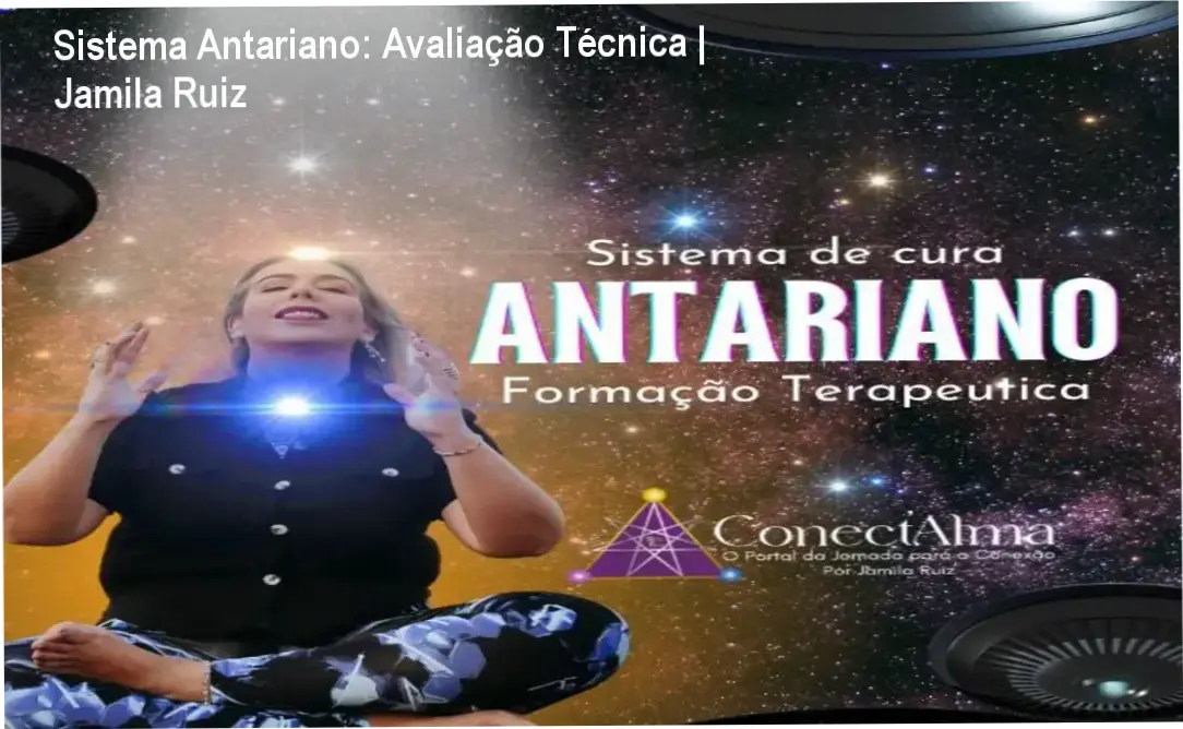 Representação conceitual de terapia quântica e cura multidimensional com símbolos energéticos.