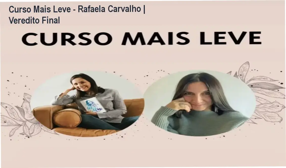 Representação do Curso Mais Leve focado em reduzir a sobrecarga materna e o estresse familiar
