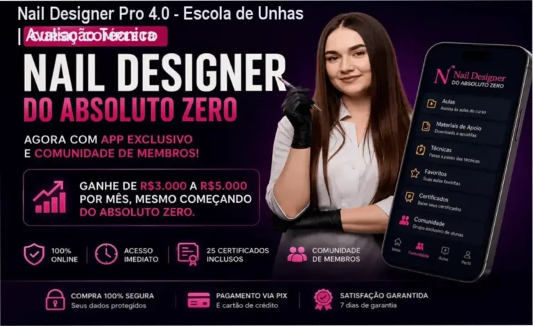 Profissional realizando alongamento em gel com técnica de fibra de vidro