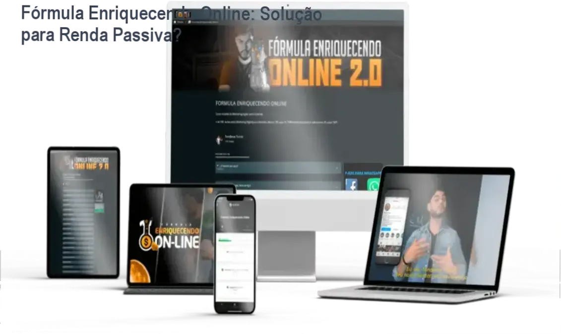 Curso online de marketing digital com tela de login na plataforma Hotmart