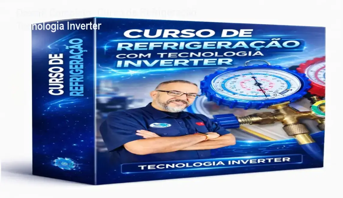 Técnico realizando manutenção prática em equipamento com tecnologia inverter