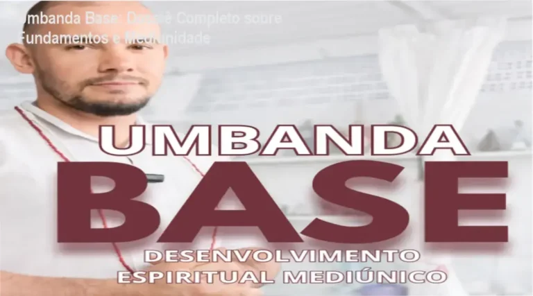 Representação visual de estudos e fundamentos da Umbanda para evolução espiritual