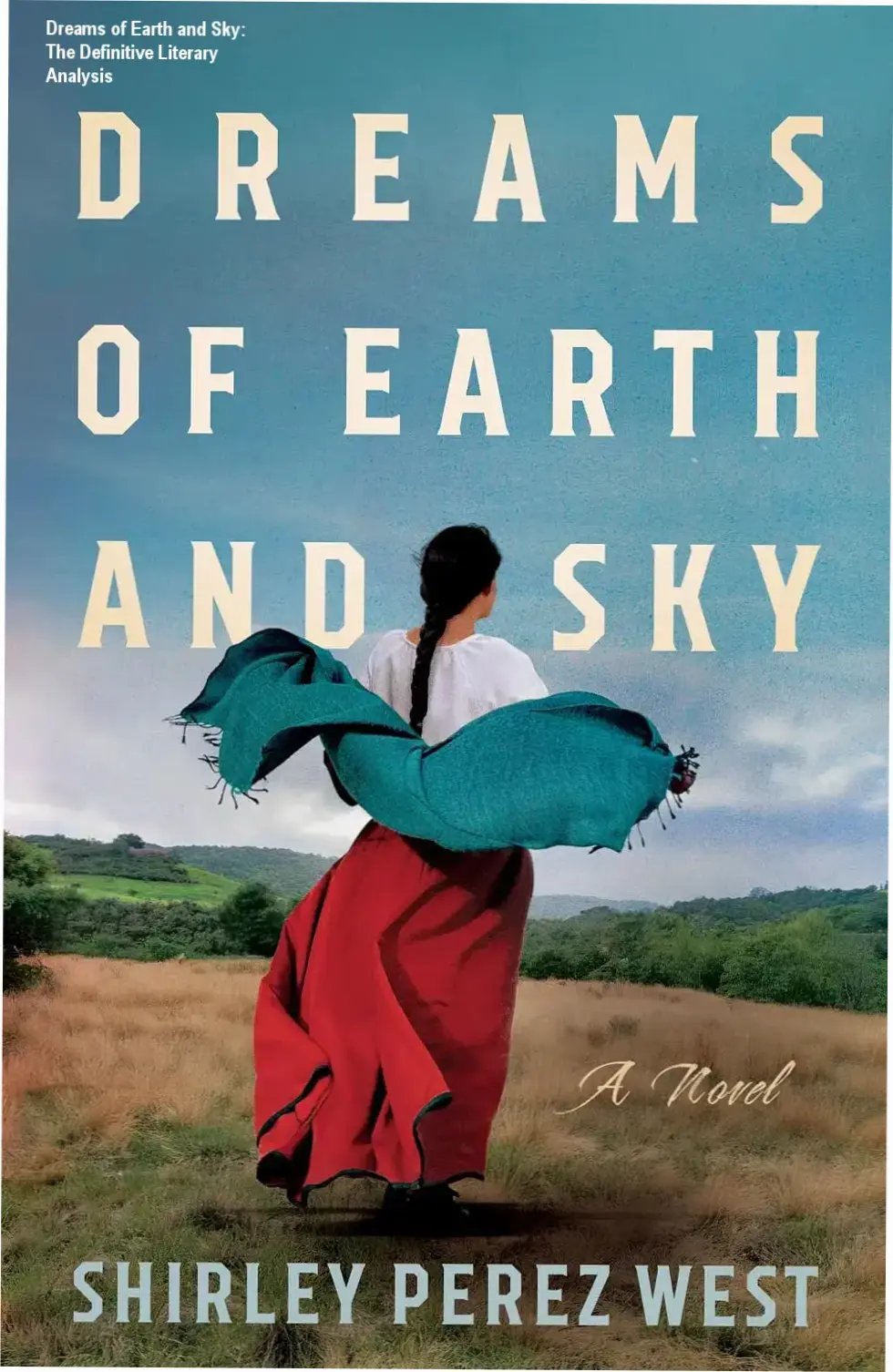 Cover of Dreams of Earth and Sky novel highlighting 1845 California setting