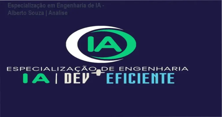 Representação técnica de um desenvolvedor integrando sistemas de IA generativa com arquiteturas RAG e agentes inteligentes.