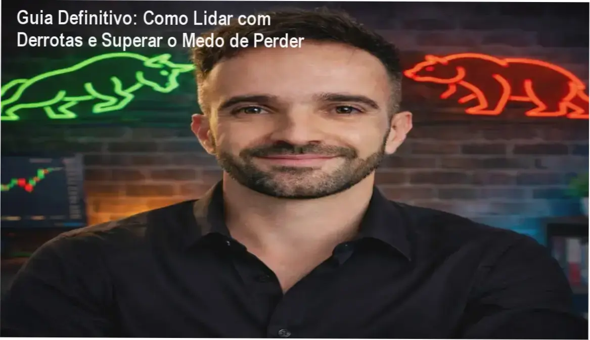 Capa digital do ebook 'Eu Odeio Perder' com destaque para o título e nome do autor, associado a conceitos de resiliência emocional e crescimento pessoal