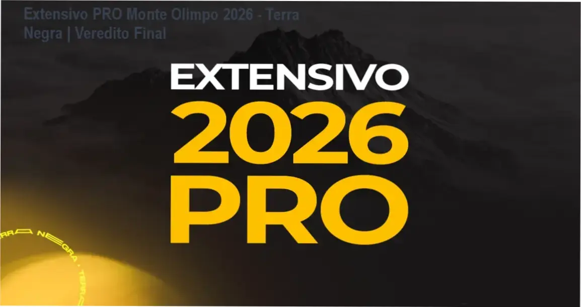 Dashboard do curso Extensivo PRO Monte Olimpo com cronograma de Ciências Humanas para ENEM 2026
