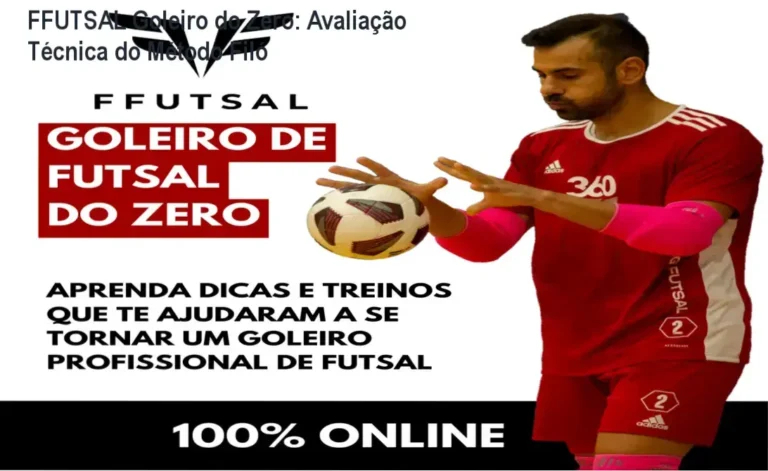 Capa do curso FFUTSAL Método Goleiro de Futsal do Zero por Filó Tiballi