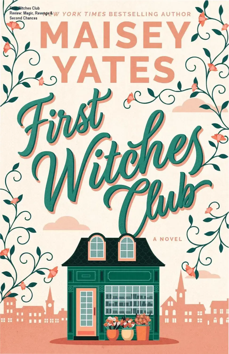 First Witches Club Kindle edition cover featuring mystical apothecary aesthetic