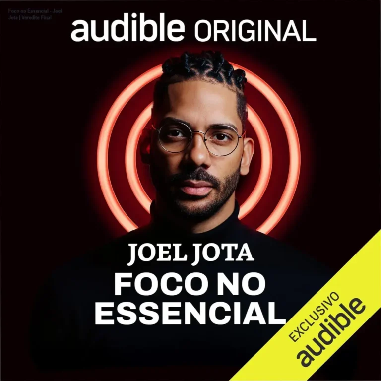 Capa do livro Foco no Essencial de Joel Jota sobre produtividade e alta performance