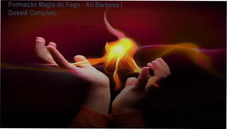 Representação simbólica de elementos da Magia do Fogo e Sete Chamas Sagradas para estudo esotérico