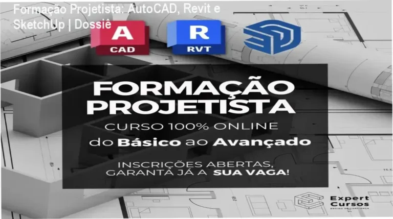Interface de softwares de modelagem AutoCAD Revit e SketchUp para formação de projetistas