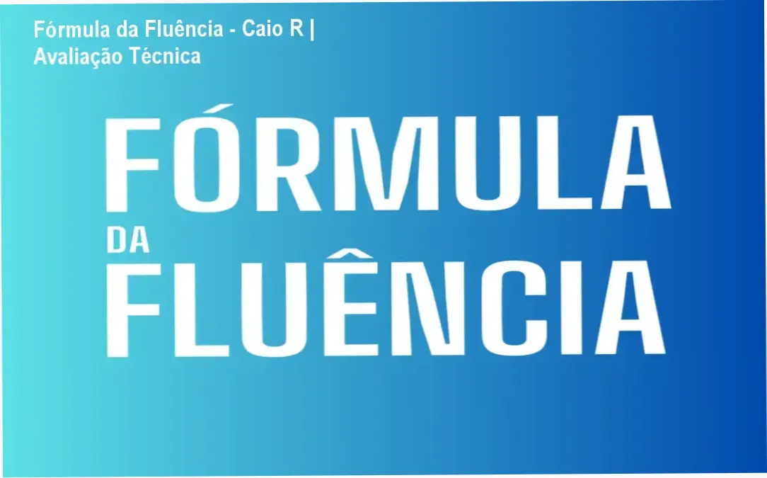 Infográfico demonstrando o método de fala conectada do curso Fórmula da Fluência