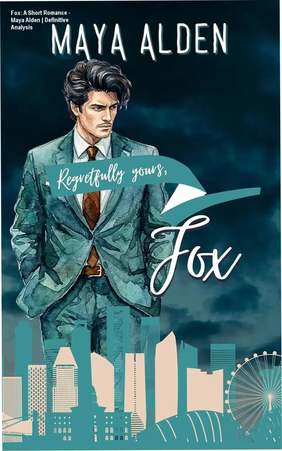 Digital cover of Fox A Short Romance by Maya Alden exploring marriage in crisis themes