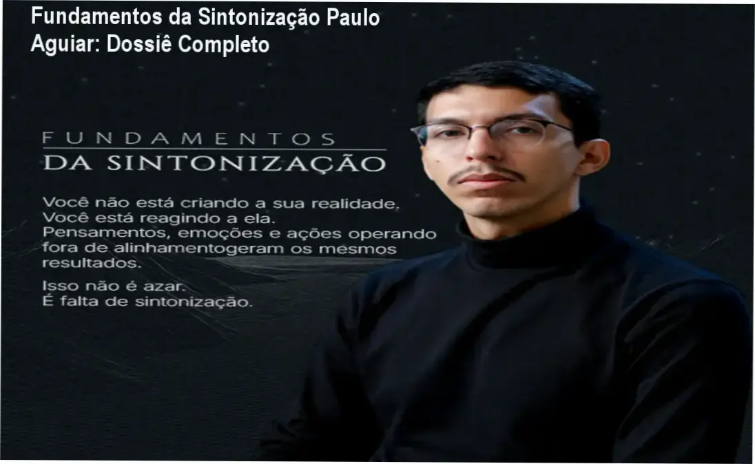 Representação visual do treinamento Fundamentos da Sintonização de Paulo Aguiar focada em autoconhecimento e mentalidade