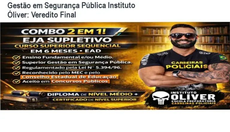 Material do Curso Superior Sequencial de Gestão em Segurança Pública e Privada