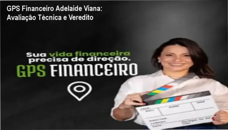 Representação visual do método de organização financeira GPS Financeiro de Adelaide Viana