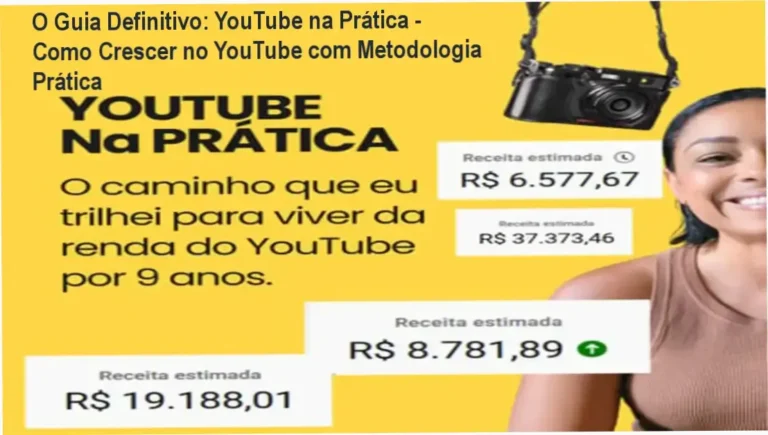 Apresentação visual do conteúdo prático do curso YouTube na Prática,['garantindo crescimento orgânico']