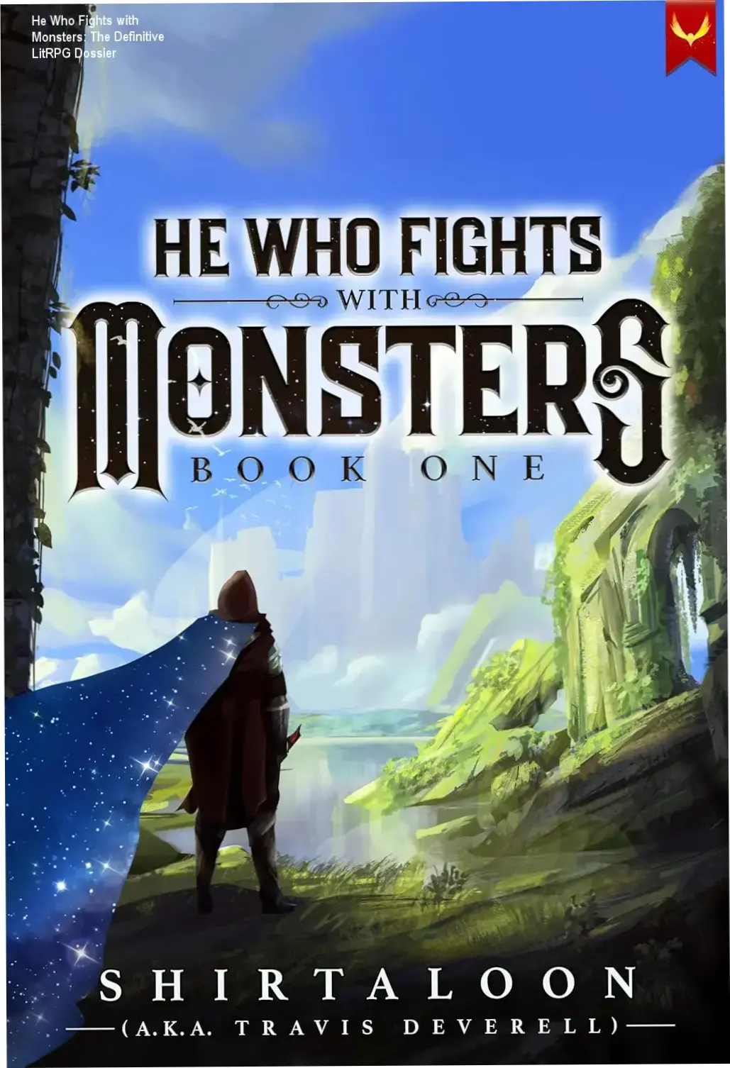 Digital cover of He Who Fights with Monsters LitRPG adventure ebook